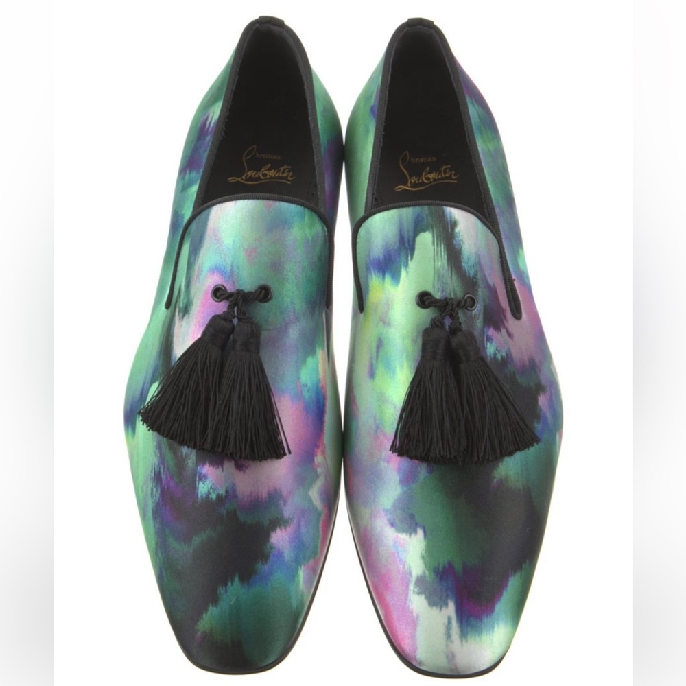 Christian Louboutin Tie Dye Loafers